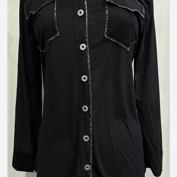 NT by Amati / Marcella MADE IN ITALY
Women’s Blouse/ Dress Black - Picture 4 of 6